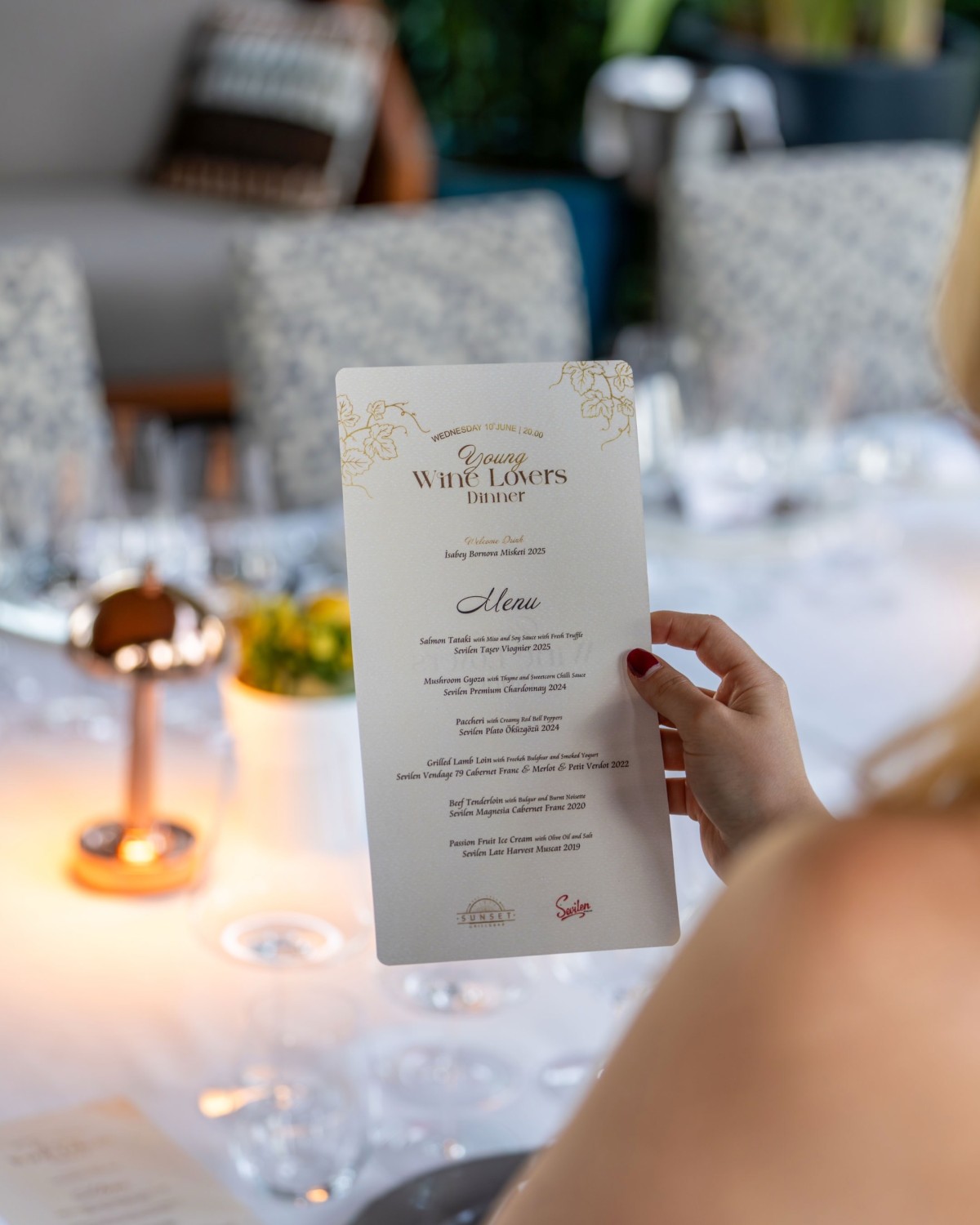 Sunset Grill & Bar’da Şarap ve Gastronominin En Zarif Buluşması